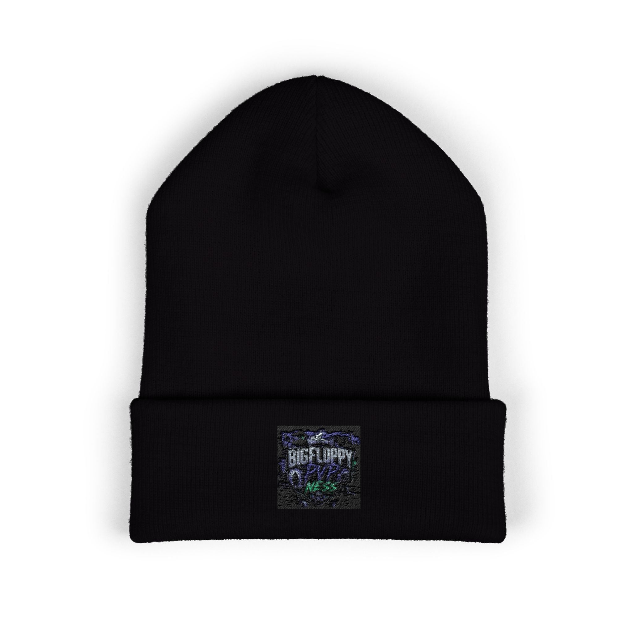 Embroidered 'Adventure Awaits' Classic Cuffed Beanie
