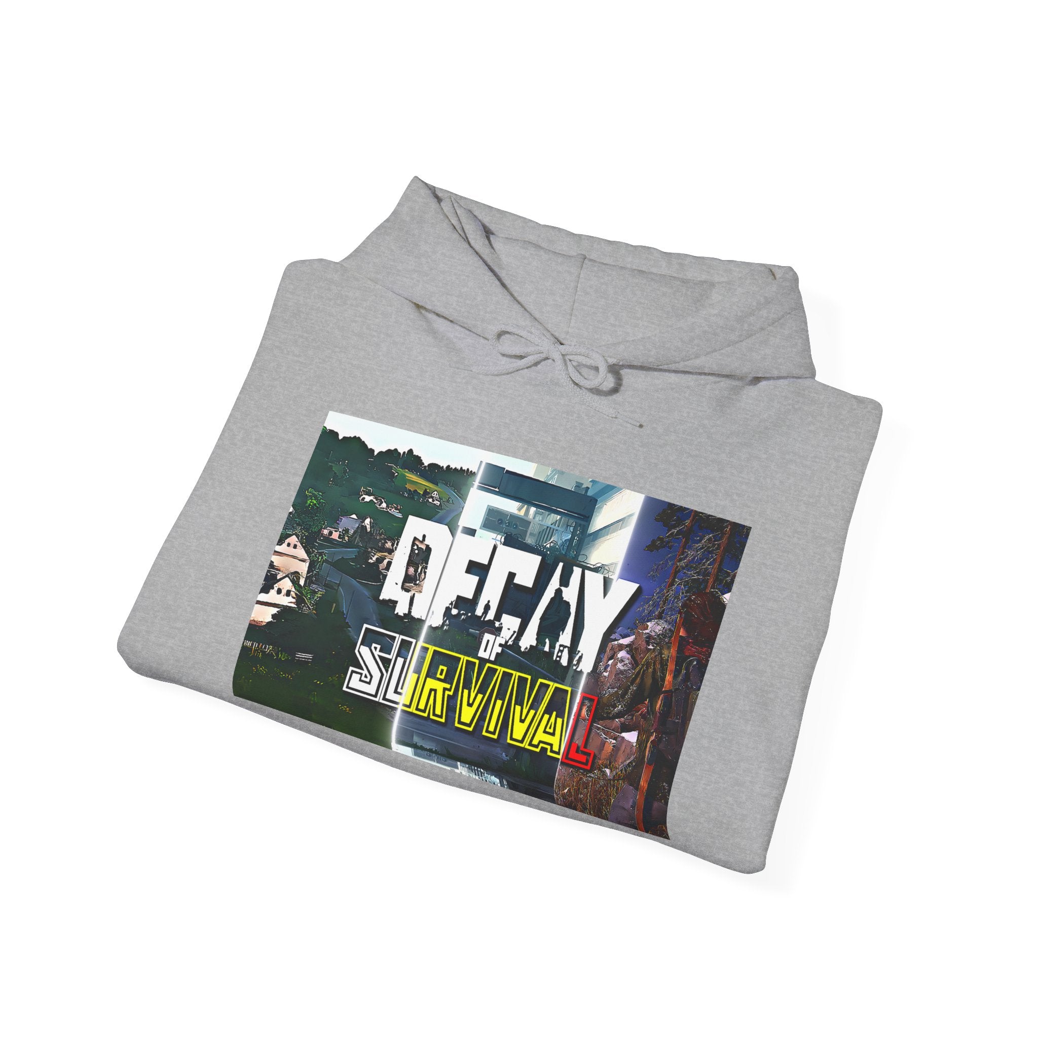 Decay Of Survival Hoodie — Post-Apocalyptic Graphic Pullover