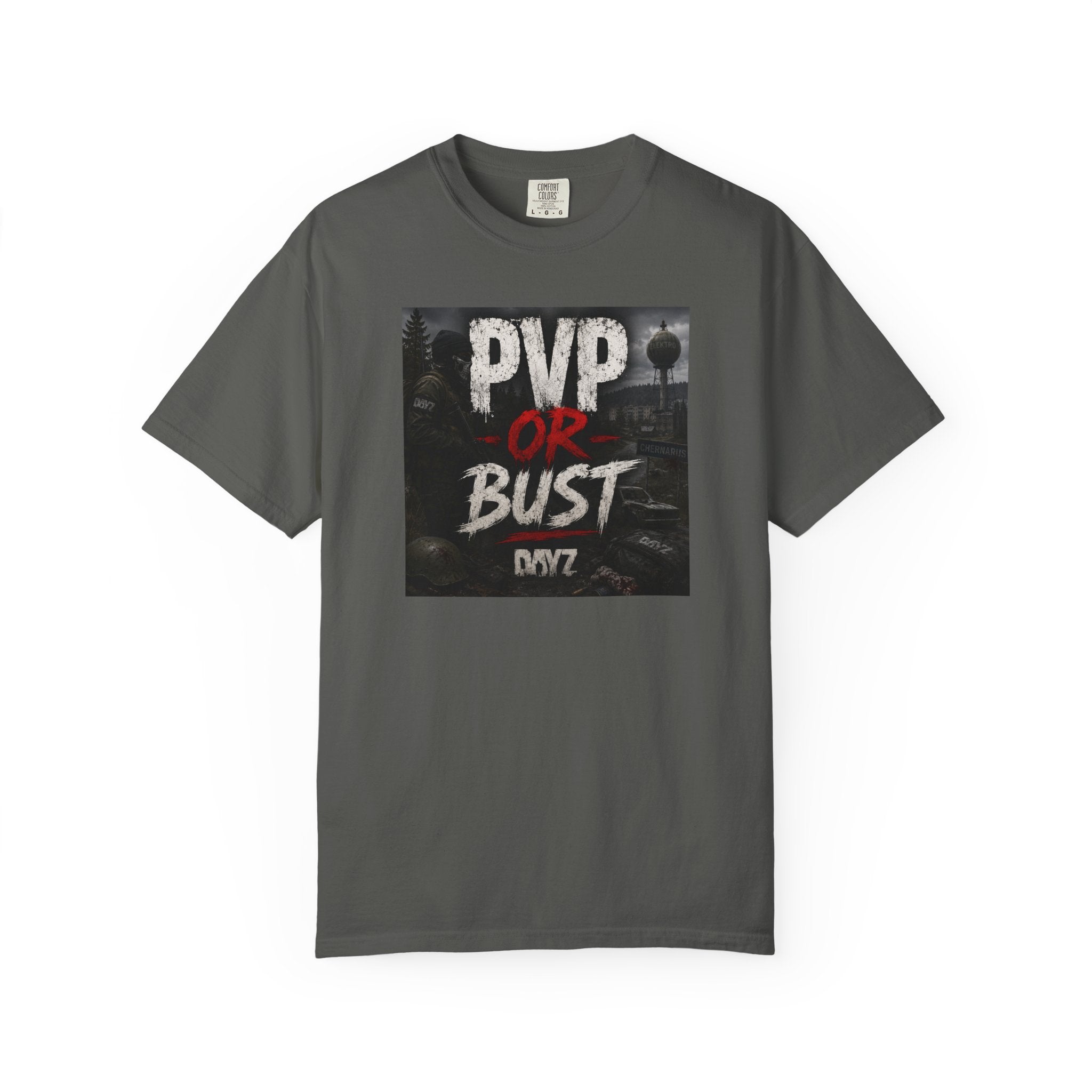 PVP or Bust T-Shirt — DayZ PvP Survival Gamer Tee