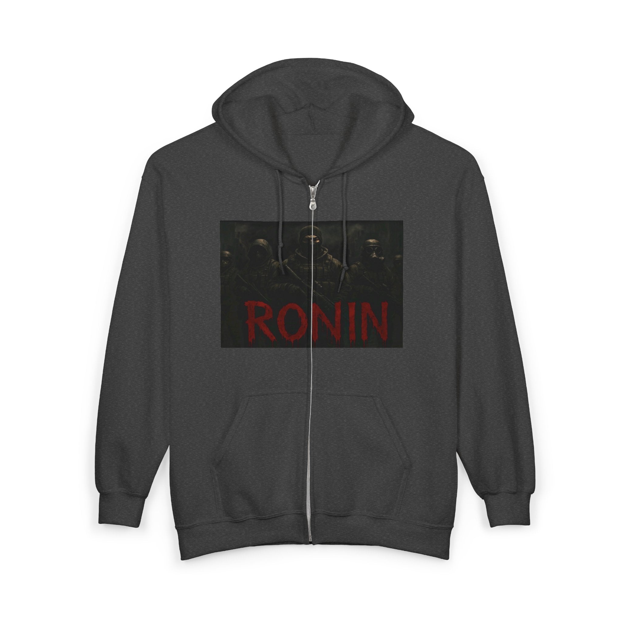 Decay of Survival "RONIN" Zip Hoodie — Post-Apocalyptic Gamer Jacket