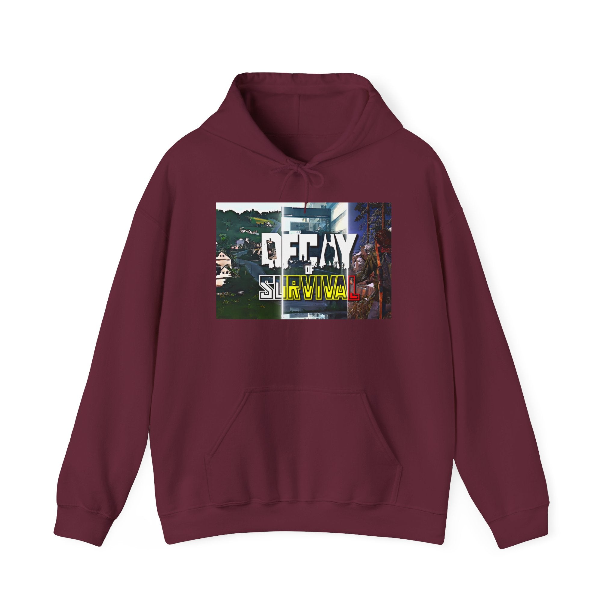 Decay Of Survival Hoodie — Post-Apocalyptic Graphic Pullover