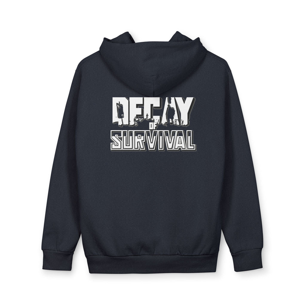 Decay Of Survival - White Hoodie — ABN Faction Logo Pullover