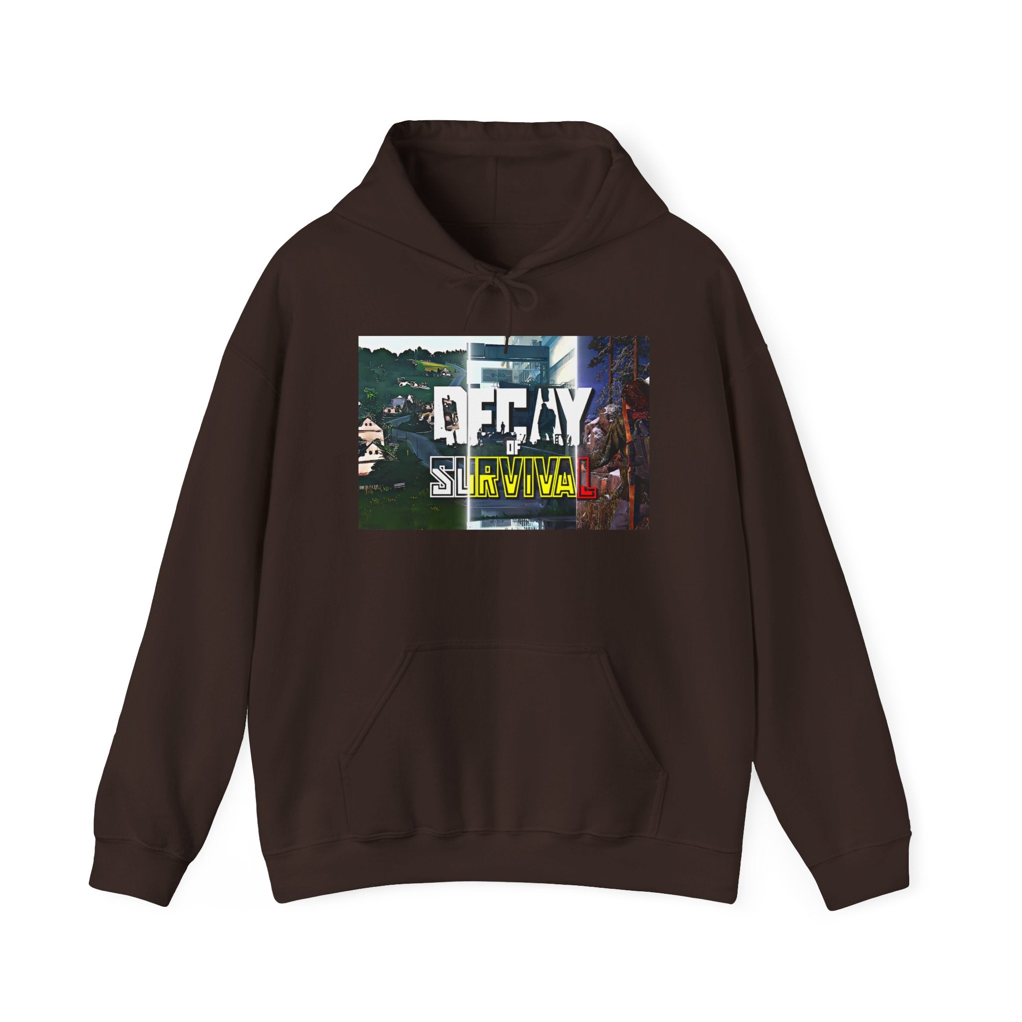 Decay Of Survival Hoodie — Post-Apocalyptic Graphic Pullover