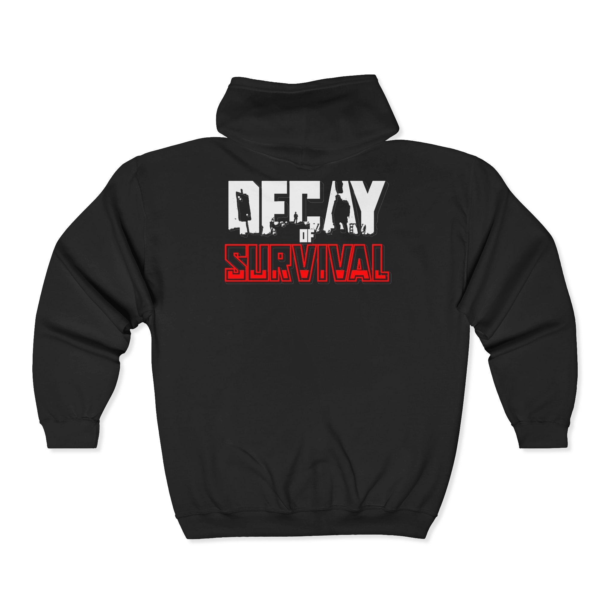 Decay of Survival "RONIN" Zip Hoodie — Post-Apocalyptic Gamer Jacket