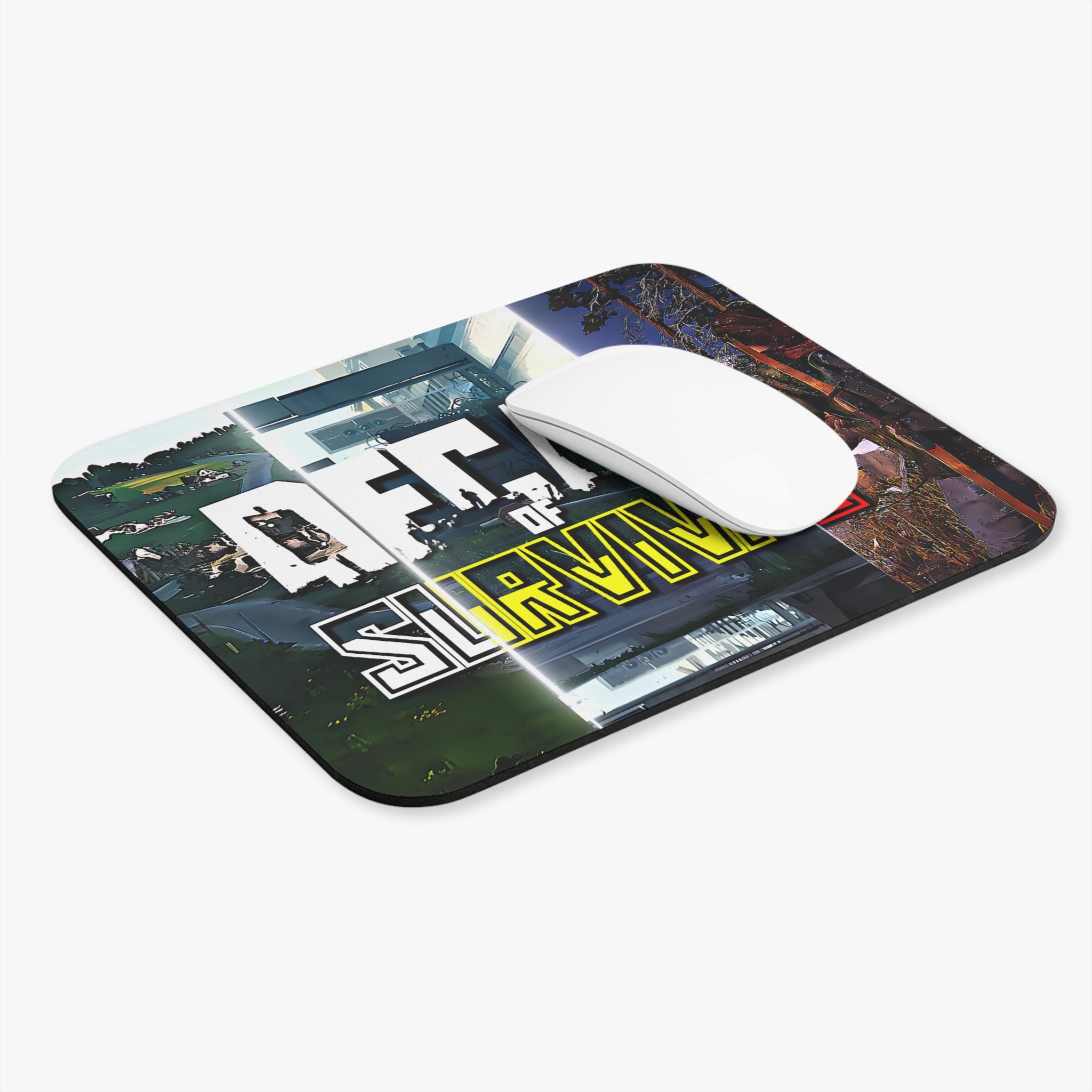 Decay Of Survival Mouse Pad — 'Decay of Survival' Graphic Desk Mat for Gamers