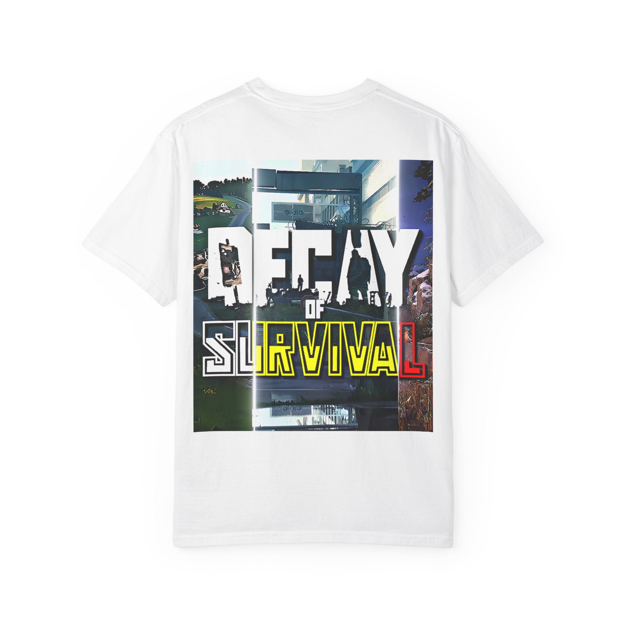 Decay of Survival T-Shirt | Post-Apocalyptic Survival Graphic
