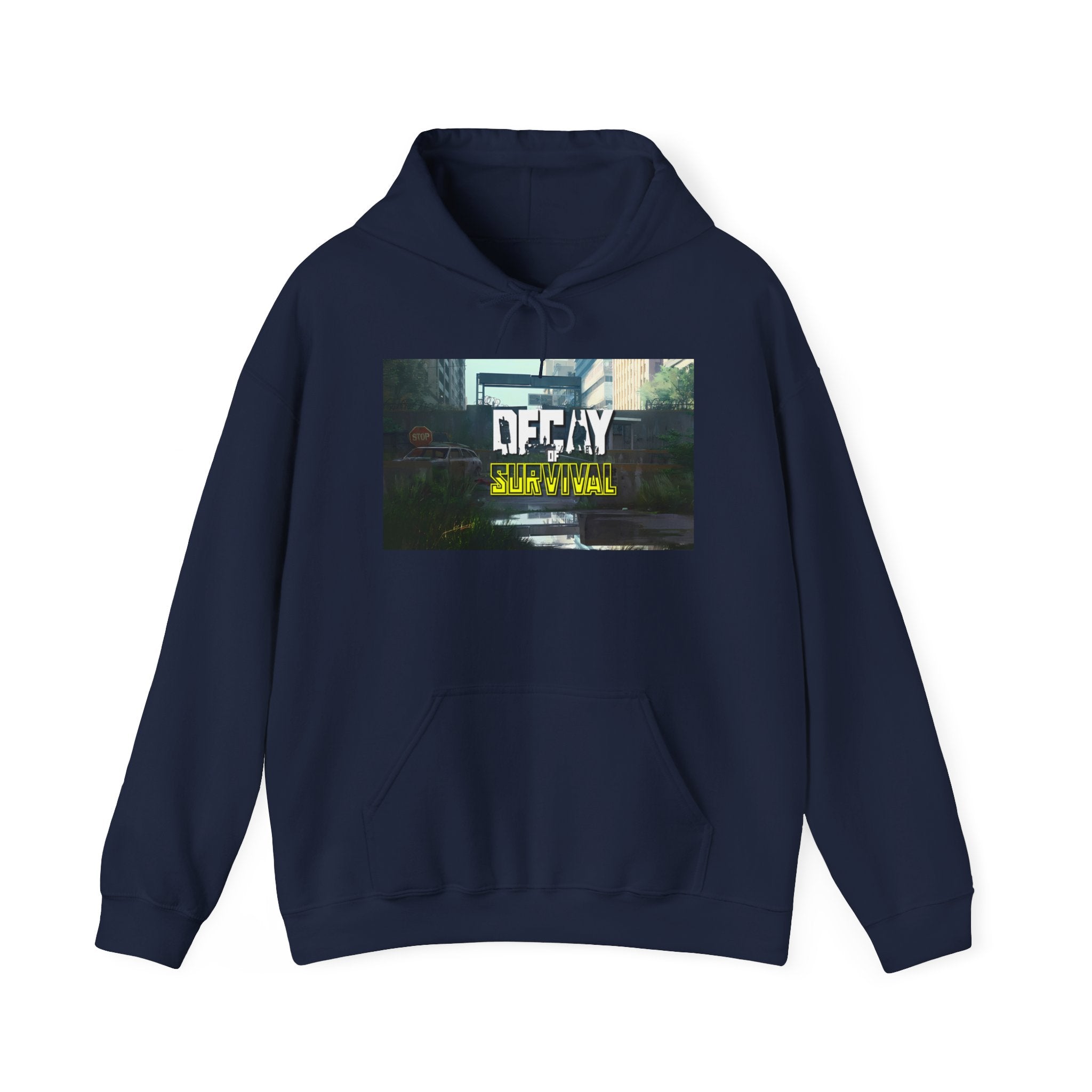 Decay Of Survival Hoodie - Urban Streetwear Graphic Pullover
