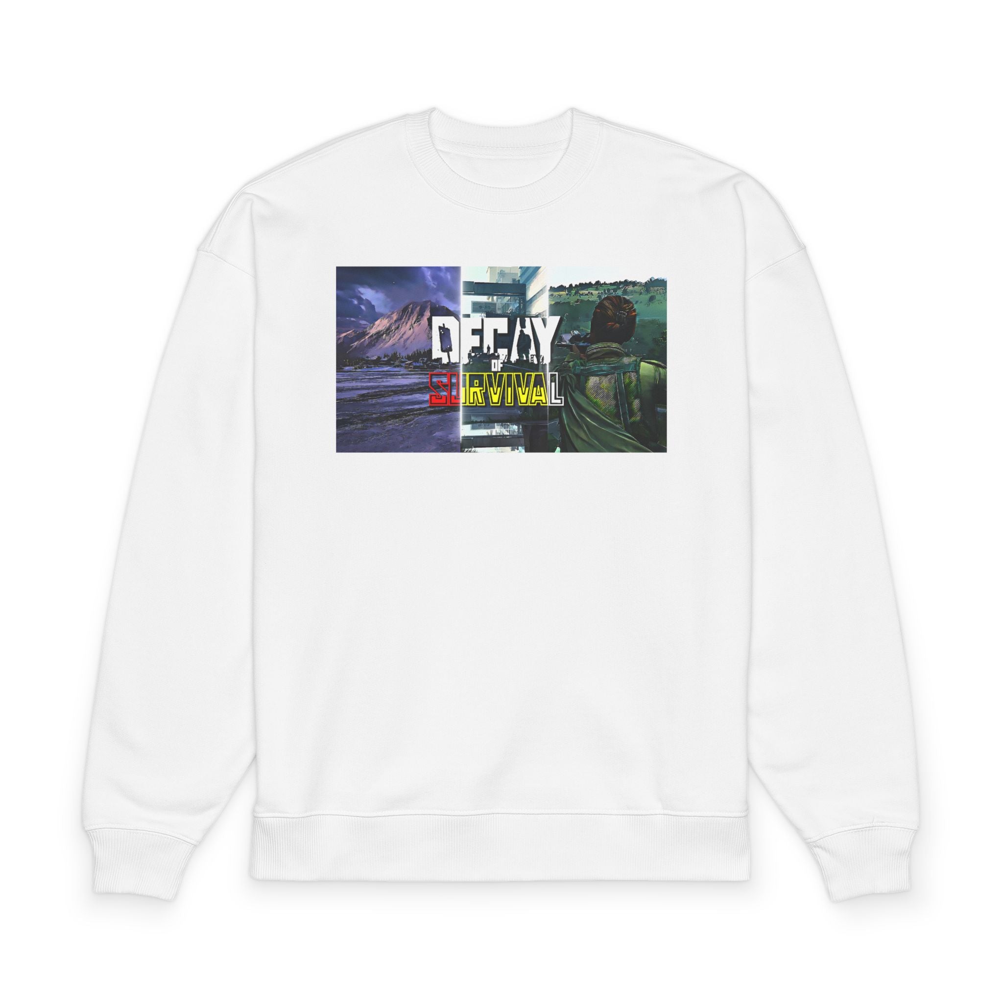 Survival Decay Sweatshirt — Graphic Gaming Crewneck