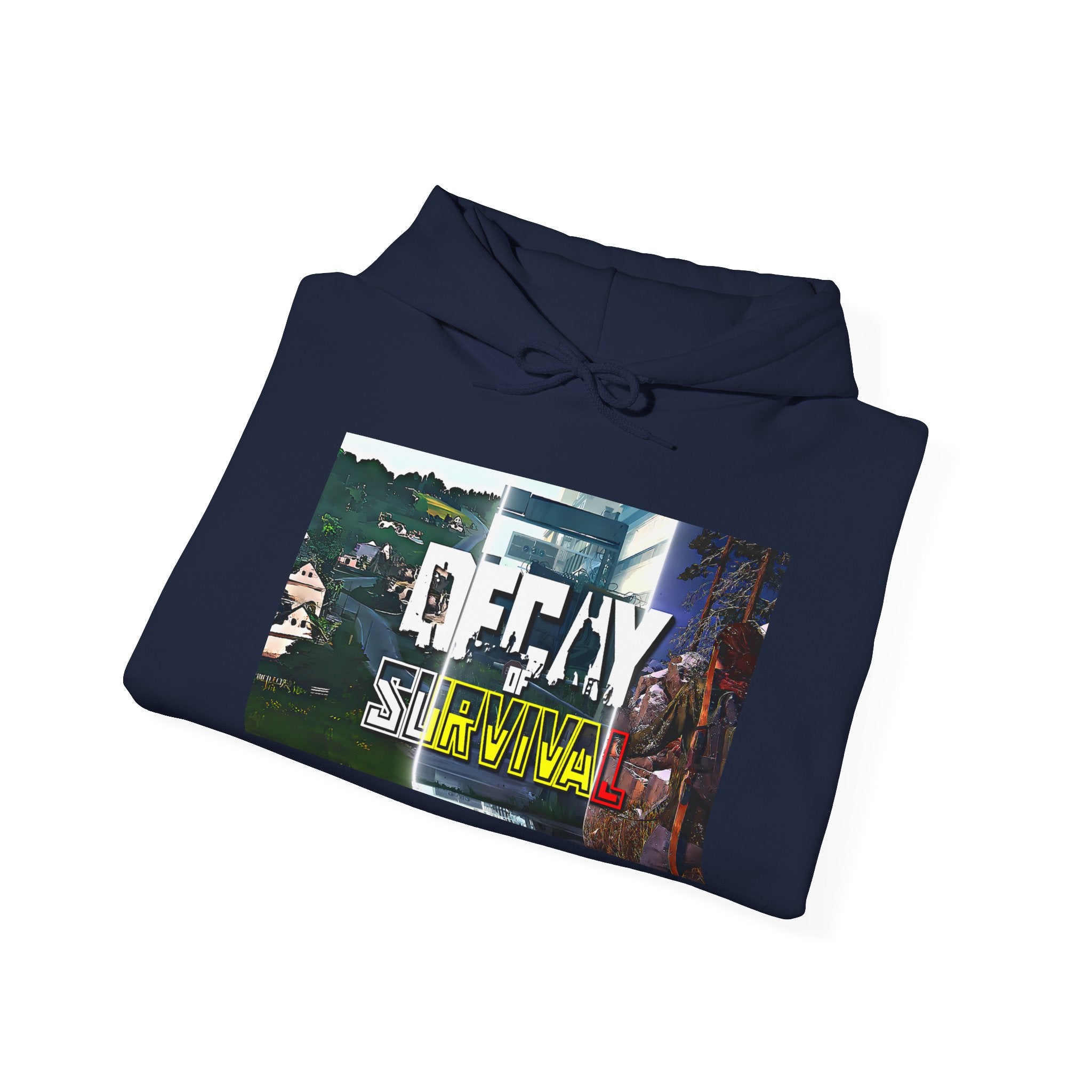Decay Of Survival Hoodie — Post-Apocalyptic Graphic Pullover