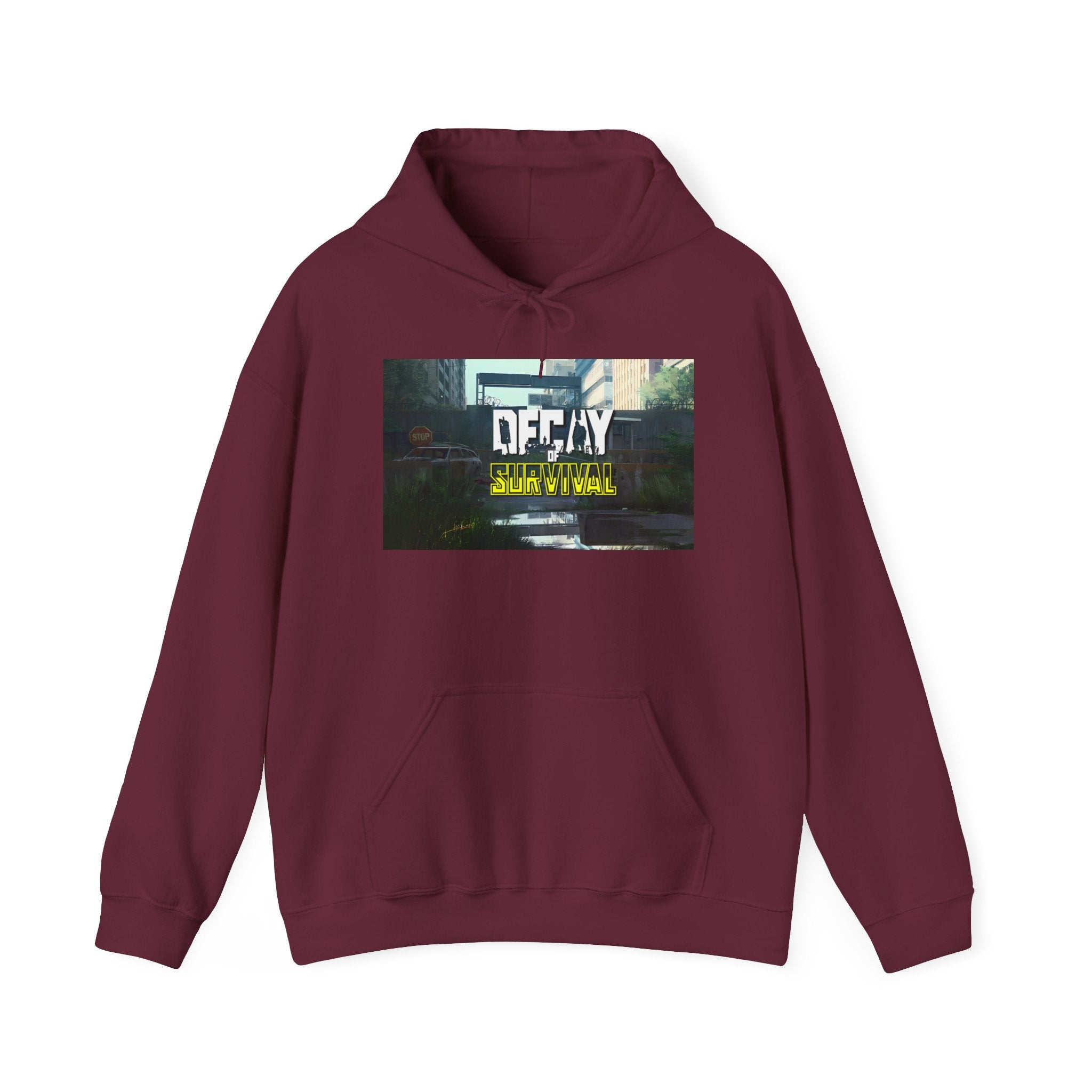 Decay Of Survival Hoodie - Urban Streetwear Graphic Pullover
