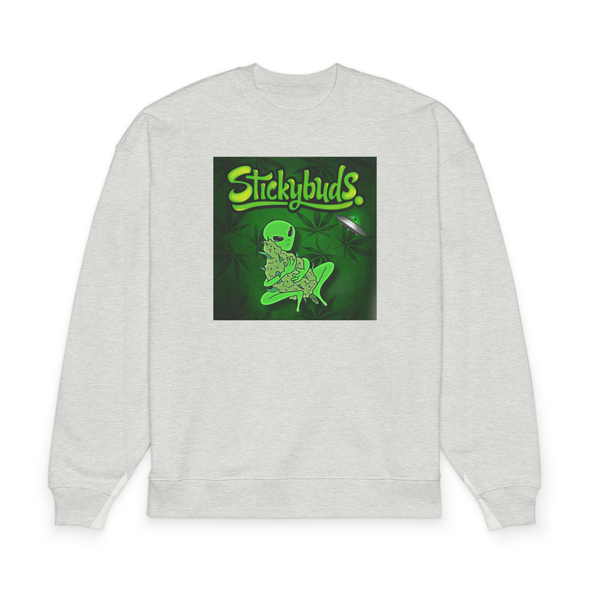 Stickybuds 'Radder 2.0' Sweatshirt — Alien Skate Graphic Pullover