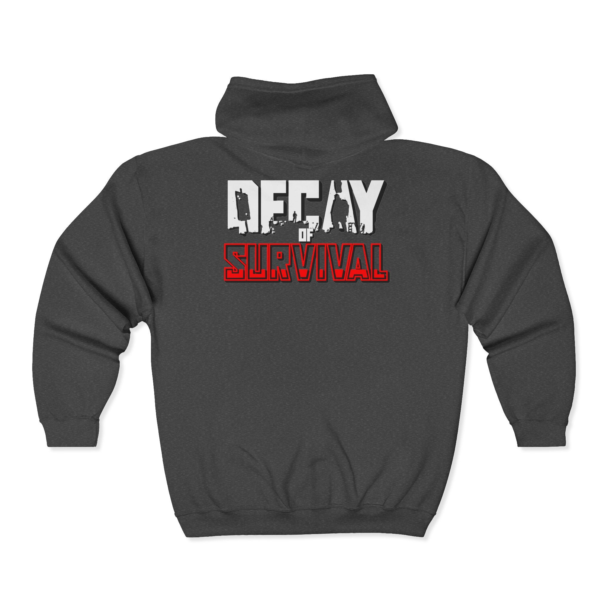 Decay of Survival "RONIN" Zip Hoodie — Post-Apocalyptic Gamer Jacket